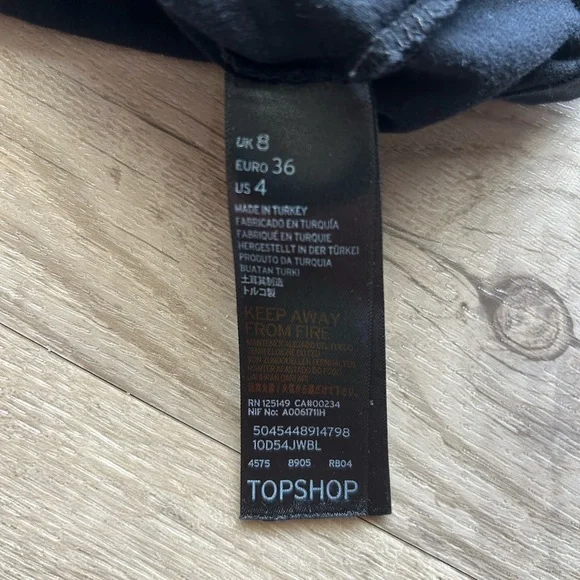 ASOS Topshop Oversized T Shirt Loungewear Small - Picture 6 of 6